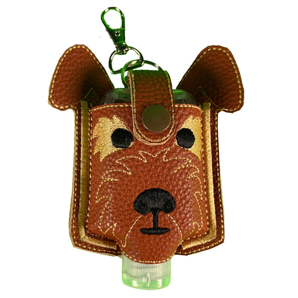 Cute Doggo Sanitizer Case (Brown)