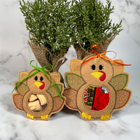 Thanksgiving Turkey Peekers - Treat Bags Bundle of 3 Any Size