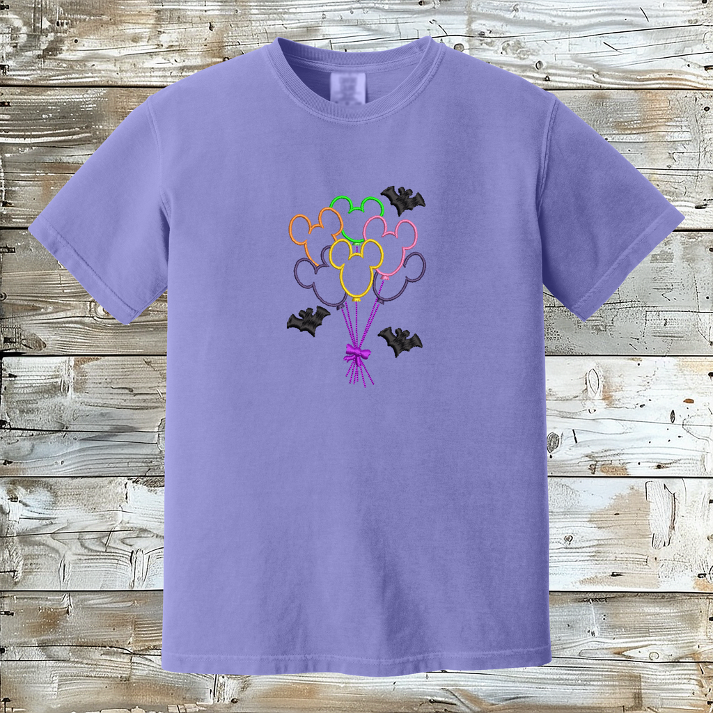 🎃 Magical Halloween Mouse & Bats Design T-Shirts!  🦇