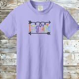 Custom Embroidered Back-to-School T-Shirts - Personalized for Kids