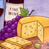 Gouda Times Graphic Tee - Women's Relaxed Fit T-Shirt | San Diego Cheese & Wine Night Shirt, SoCal Foodie Tee