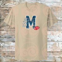 Customizable Sports-Themed Graphic T-Shirts for Sports Enthusiasts Youth to Adult Sizes