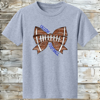 Game Day Glam - Girls' Football Frenzy - Your Team Name