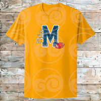 Customizable Sports-Themed Graphic T-Shirts for Sports Enthusiasts Youth to Adult Sizes
