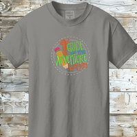 Personalized Back to School Tee - Let the Adventure Begin Trendy Tee