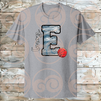 Customizable Sports-Themed Graphic T-Shirts for Sports Enthusiasts Youth to Adult Sizes