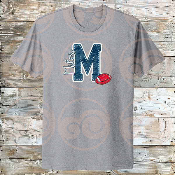 Customizable Sports-Themed Graphic T-Shirts for Sports Enthusiasts Youth to Adult Sizes