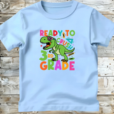 Back to School T-Shirt Ready to Crush Dino Tee