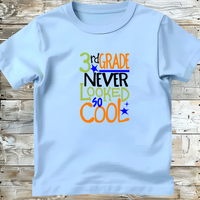 Back to School T-Shirt So Cool Short Sleeve Tee