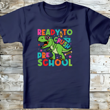 Back to School T-Shirt Ready to Crush Dino Tee