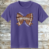 Game Day Glam - Girls' Football Frenzy - Your Team Name