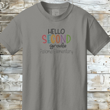 Personalized Welcome Tee Back to School - Custom Grade and School Name Included