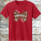 Game Day Glam - Girls' Football Frenzy - Your Team Name