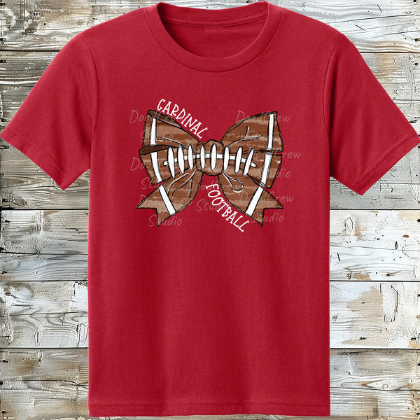 Game Day Glam - Girls' Football Frenzy - Your Team Name
