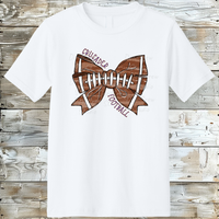 Game Day Glam - Girls' Football Frenzy - Your Team Name