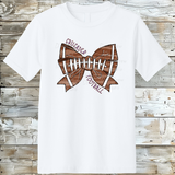 Game Day Glam - Girls' Football Frenzy - Your Team Name