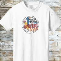 Personalized Back to School Tee - Let the Adventure Begin Trendy Tee