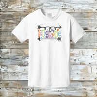 Custom Embroidered Back-to-School T-Shirts - Personalized for Kids