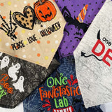 “Halloween Dog Accessories: Embroidered Bandana for Your Furry Friend” Boo Crew