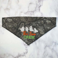 “Halloween Dog Accessories: Embroidered Bandana for Your Furry Friend” Boo Crew