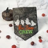 “Halloween Dog Accessories: Embroidered Bandana for Your Furry Friend” Boo Crew