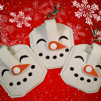 Hand Sanitizer Holder - Snowman Travel Size Personal Care