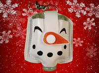 Hand Sanitizer Holder - Snowman Travel Size Personal Care