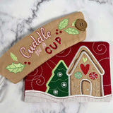 Cuddle in a Cup Mug Rug and Cup Cozy Holiday Gift S