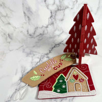 Cuddle in a Cup Mug Rug and Cup Cozy Holiday Gift S