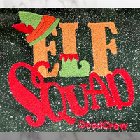 Elf Squad Holiday Dog Bandana - Over the Collar
