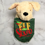 Elf Squad Holiday Dog Bandana - Over the Collar