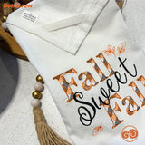 Fall Sweet Fall Cotton Flour Sack Kitchen Towels for Cozy Fall Vibes