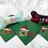 Feliz NaviDOOD Holiday Pet Bandanas