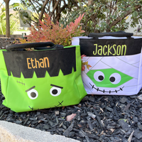 Halloween Tote Frankenstein Trick or Treat Bag