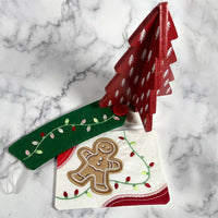 Gingerbread Man Mug Rug and Cup Cozy Holiday Gift