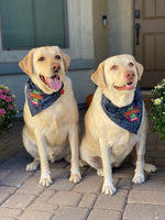 Fang-tastic Embroidered Halloween Pet Bandana for Labradors - Pet Fashion Accessory