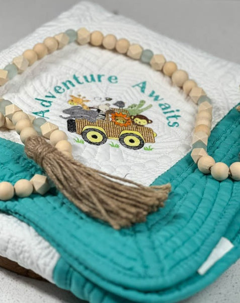 Baby Quilt Sets Adventure Awaits Baby Blanket Quilt Baby Shower Baby Gift