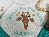 Baby Quilt Sets Reach for the Stars  Baby Shower Baby Gift Set