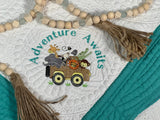 Baby Quilt Sets Adventure Awaits Baby Blanket Quilt Baby Shower Baby Gift