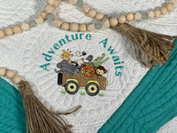 Baby Quilt Sets Adventure Awaits Baby Blanket Quilt Baby Shower Baby Gift