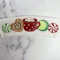 Cocoa Mug Rug and Cup Cozy Holiday Set
