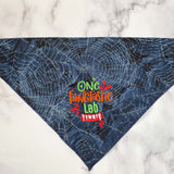 Fang-tastic Embroidered Halloween Pet Bandana for Labradors - Pet Fashion Accessory