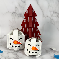 Hand Sanitizer Holder - Snowman Travel Size Personal Care